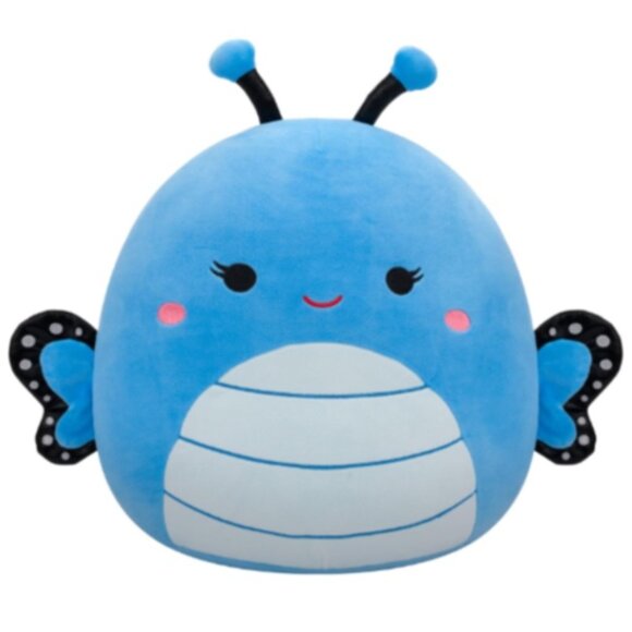 Squishmallows Original - Waverly the Blue Morpho Butterfly - 12 Inch  Plush BNWT - Picture 1 of 3